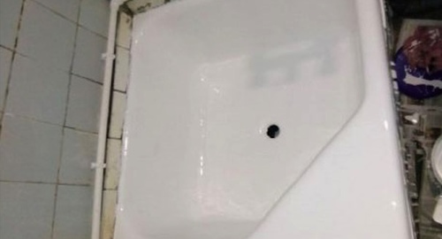 Обновление душевого поддона акрилом | Пересвет